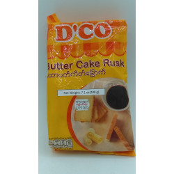 BUTTER CAKE RUSK - D'CO