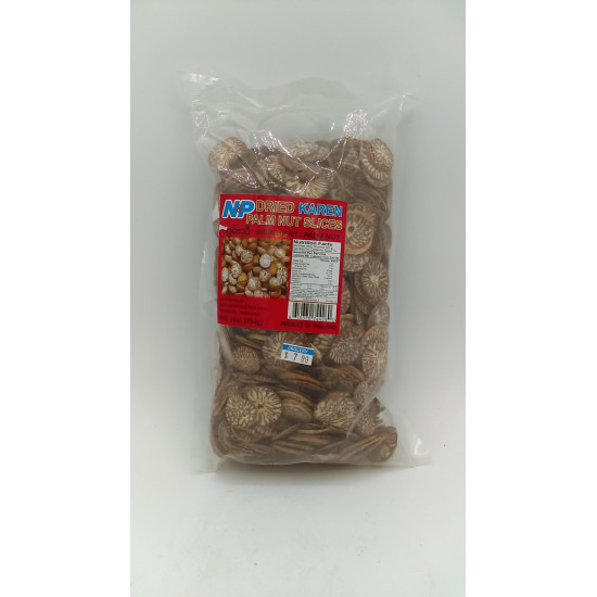 DRIED KAREN PALM NUT SLICE - N & P