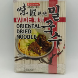 ORIENTAL DRIED NOODLE (WIDE) - GOURMET MASTER
